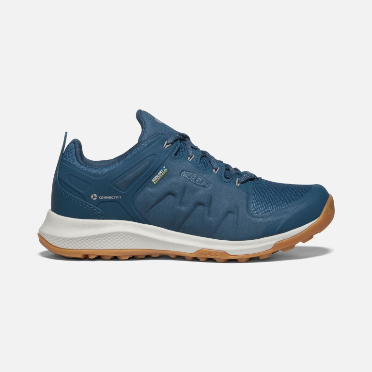 Keen Explore Waterproof Shoes - Women's Blue Footwear